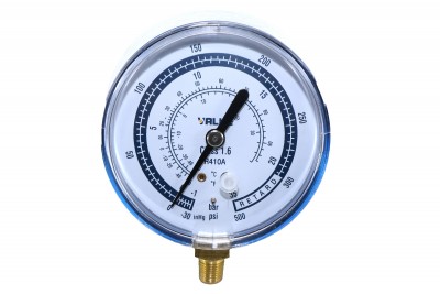 Манометр низького тиску EL VALUE (D корпусу=80mm, R410)